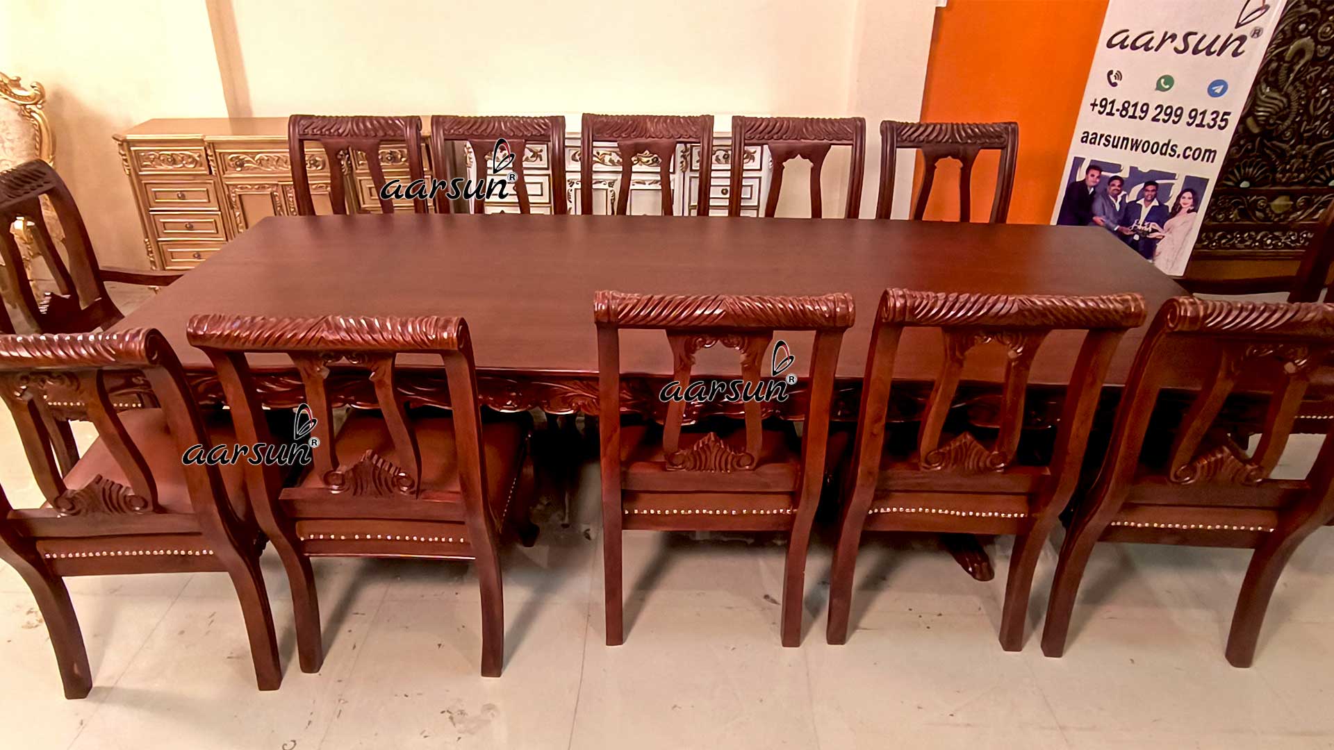 12 seater Premium Dining Set view 7