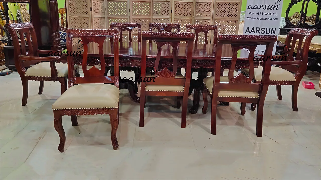 Classic 8 Seater Dining With Master Chairs view 2