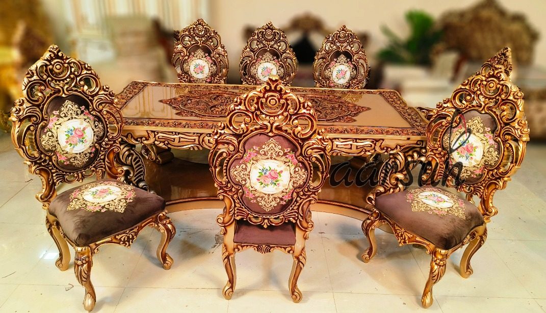 Luxury Dining Room Furniture 8 Seater view 4