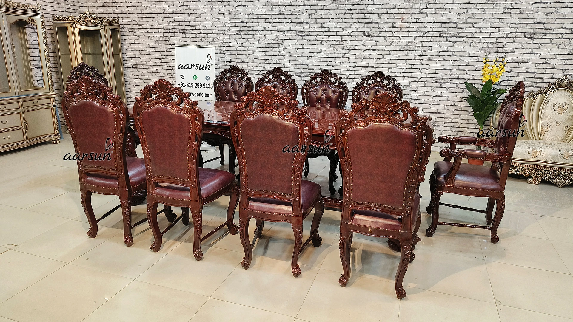 10-Seater Dining Set Built for Lifetime view 7