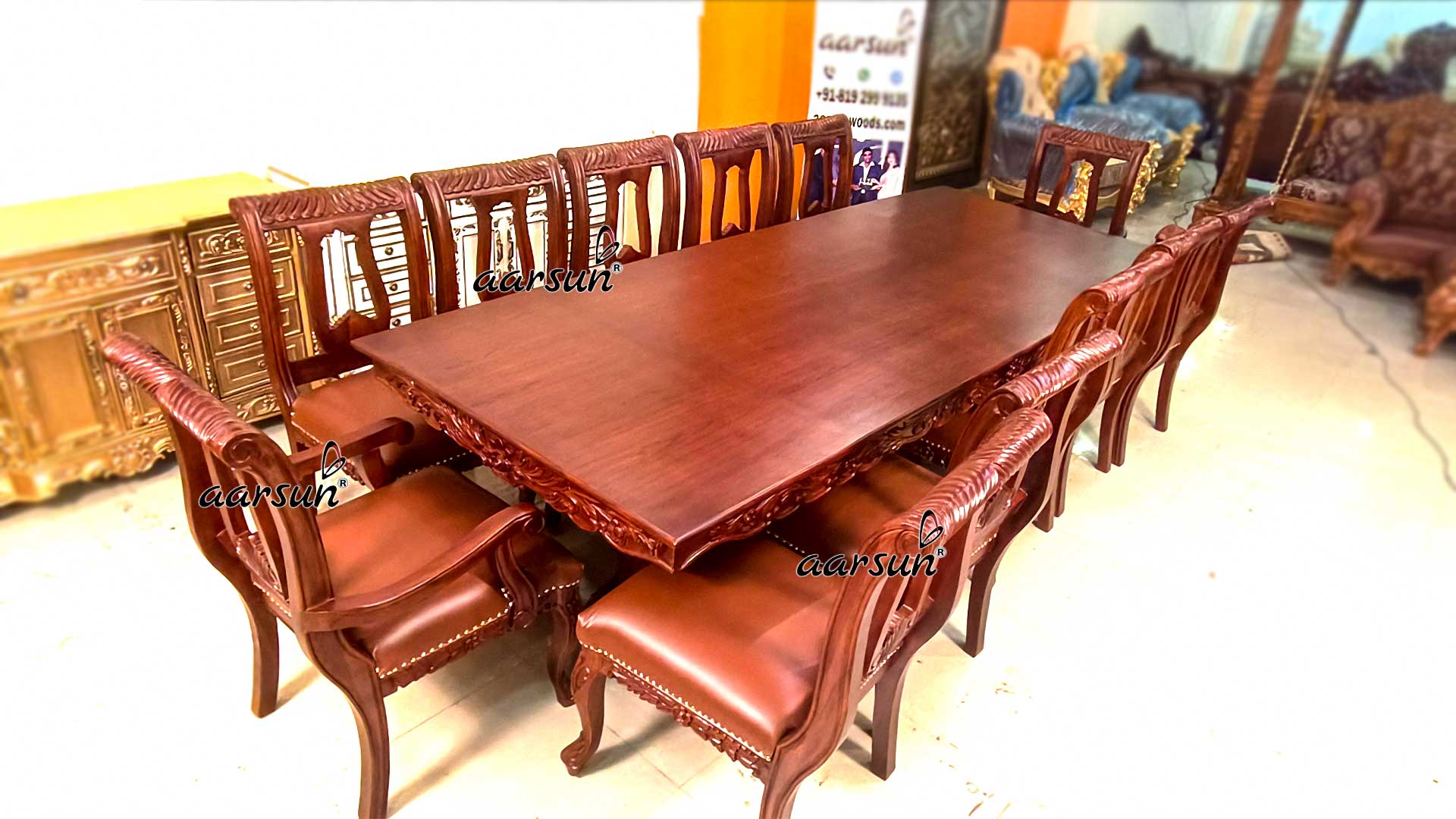 12 seater Premium Dining Set view 3