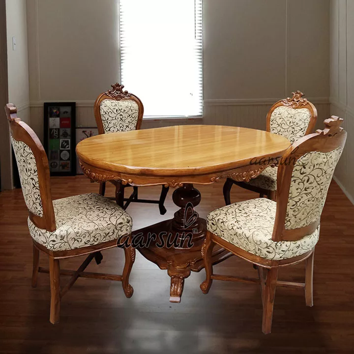 4 Seater Classic Dining Set