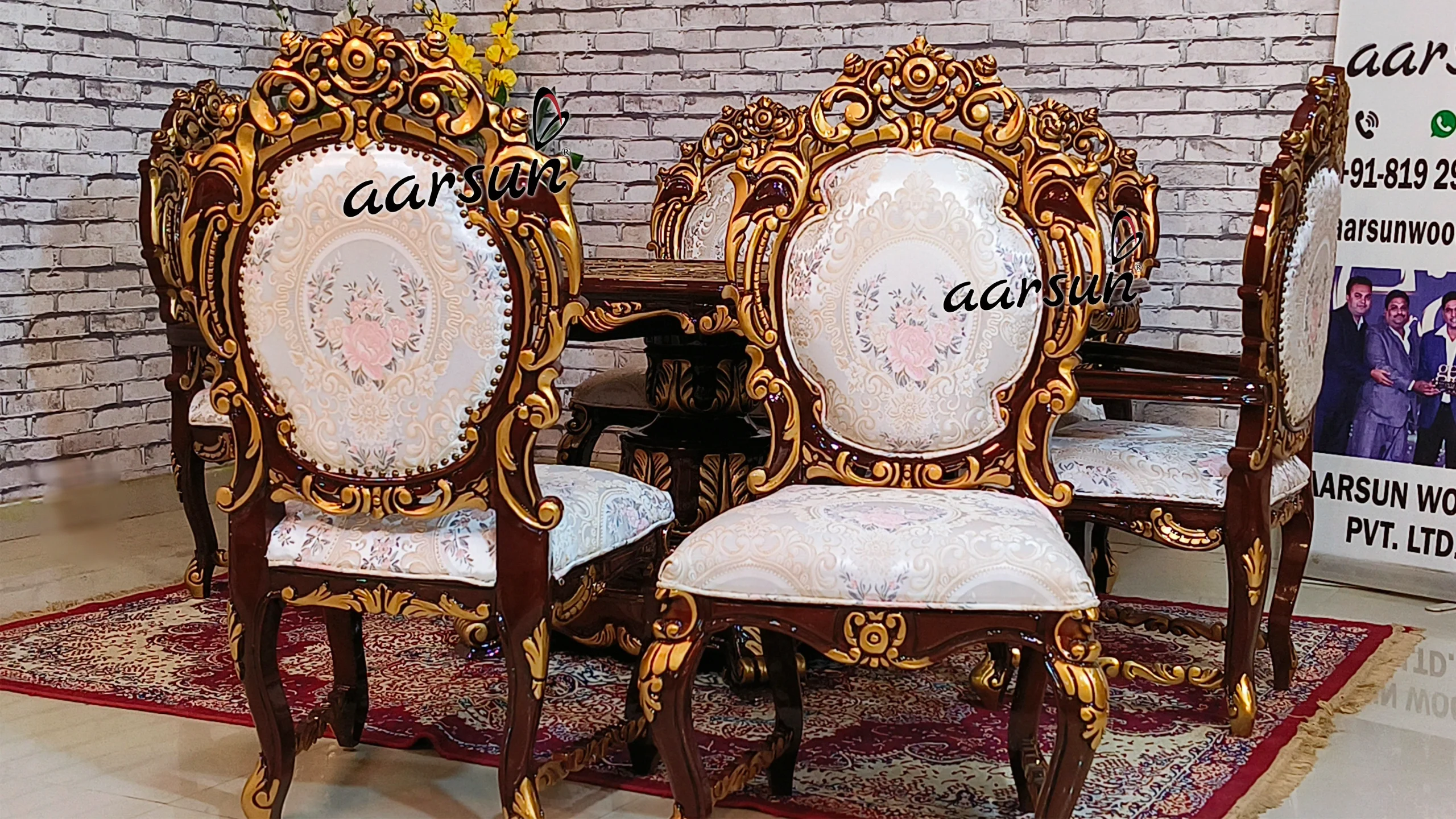 6 Seater Dining Set view 4