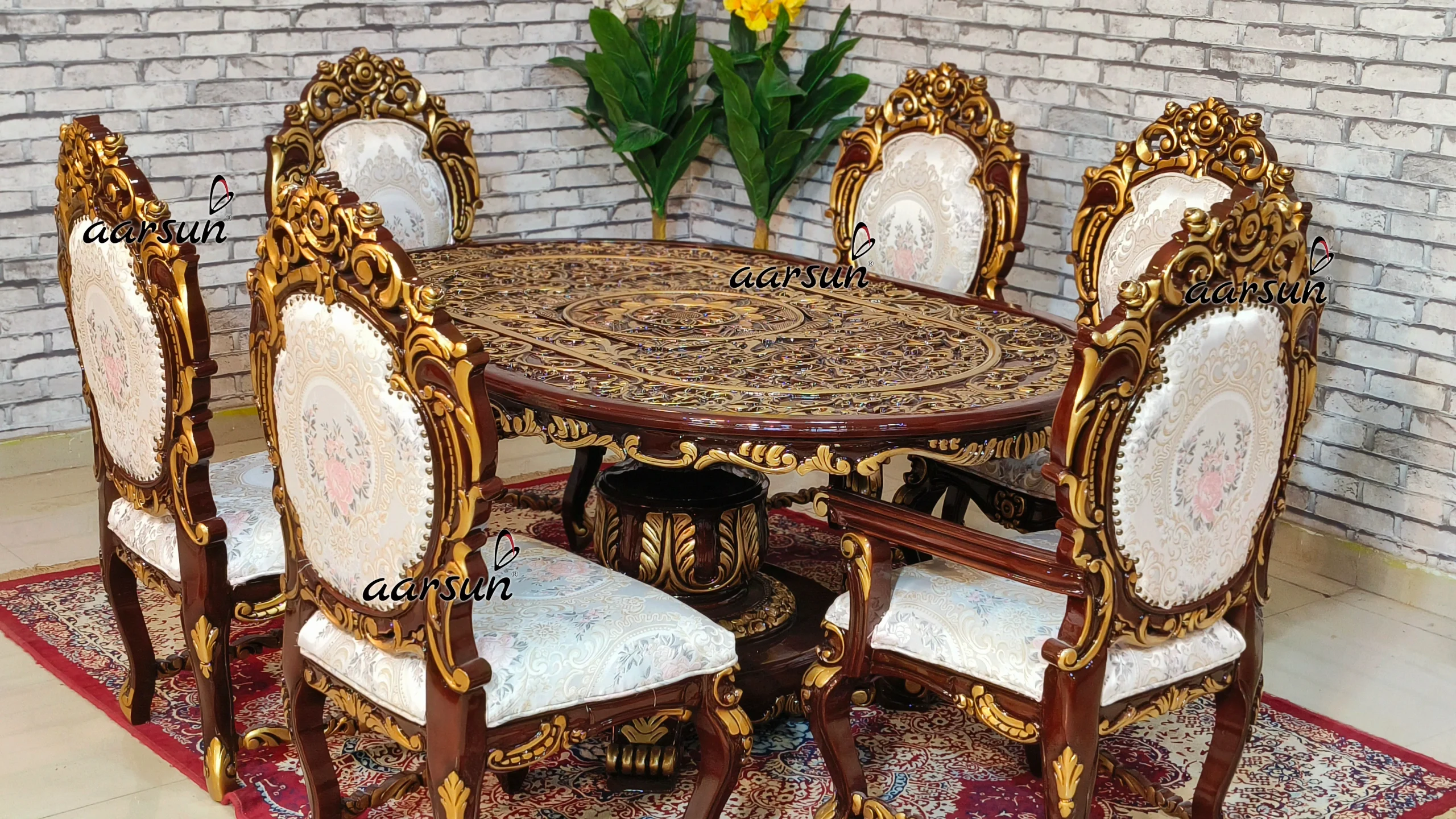 6 Seater Dining Set view 7