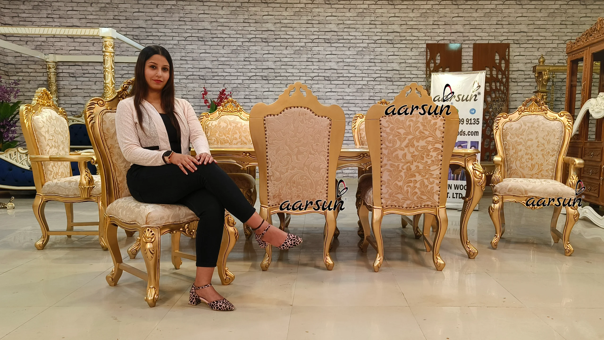 8 Seater Royal Dining Set view 5