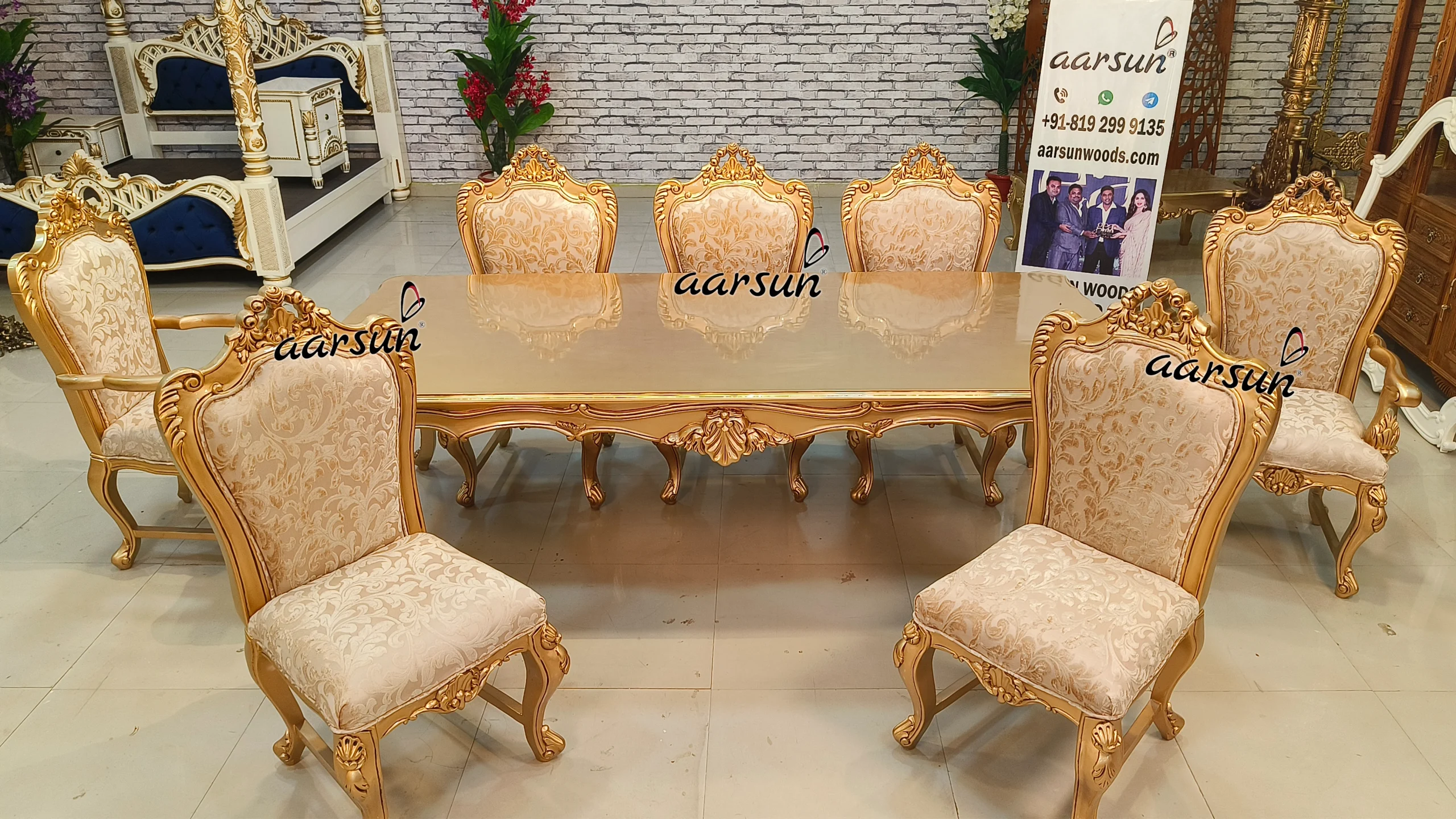 8 Seater Royal Dining Set view 8