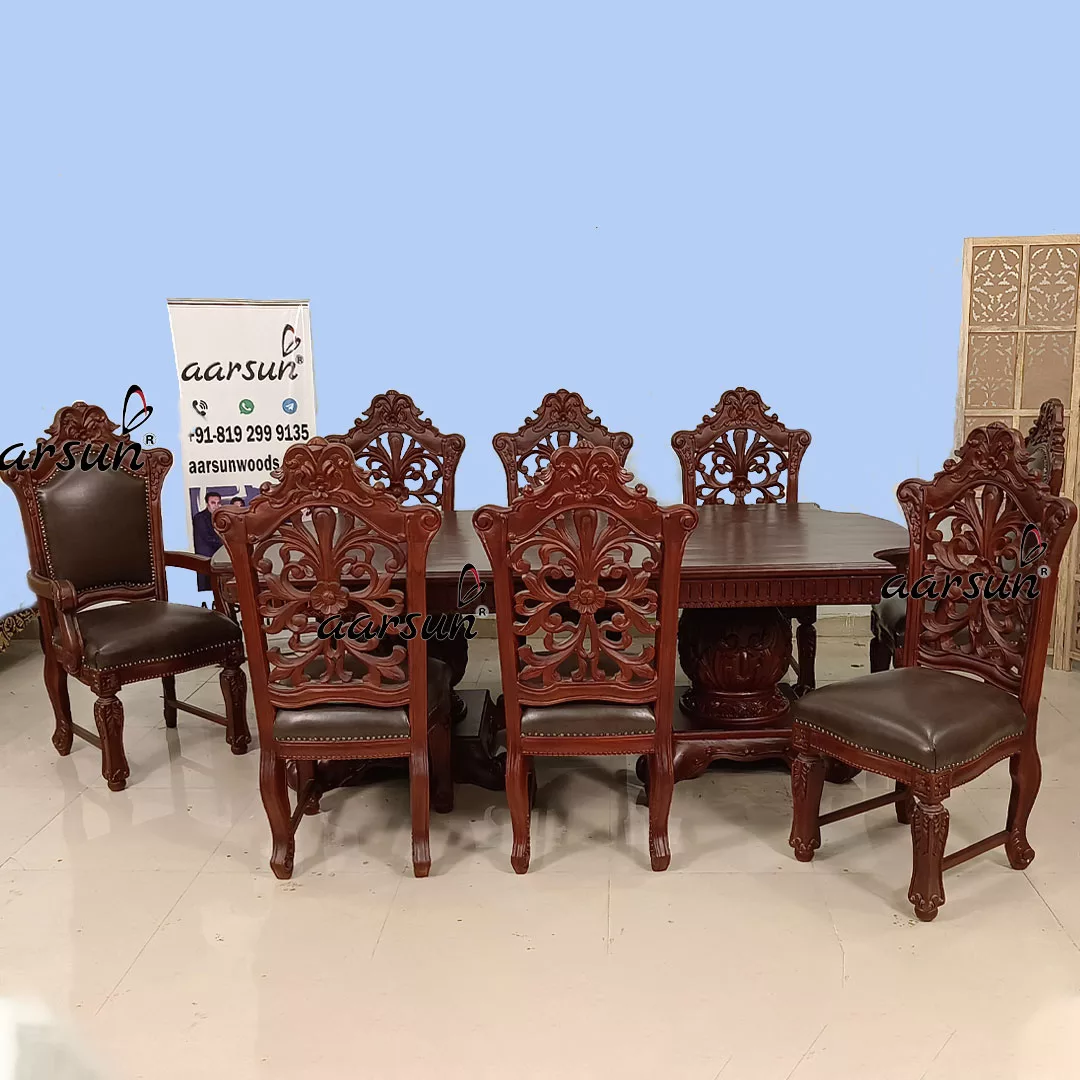 Classic Style Wooden Dining Set