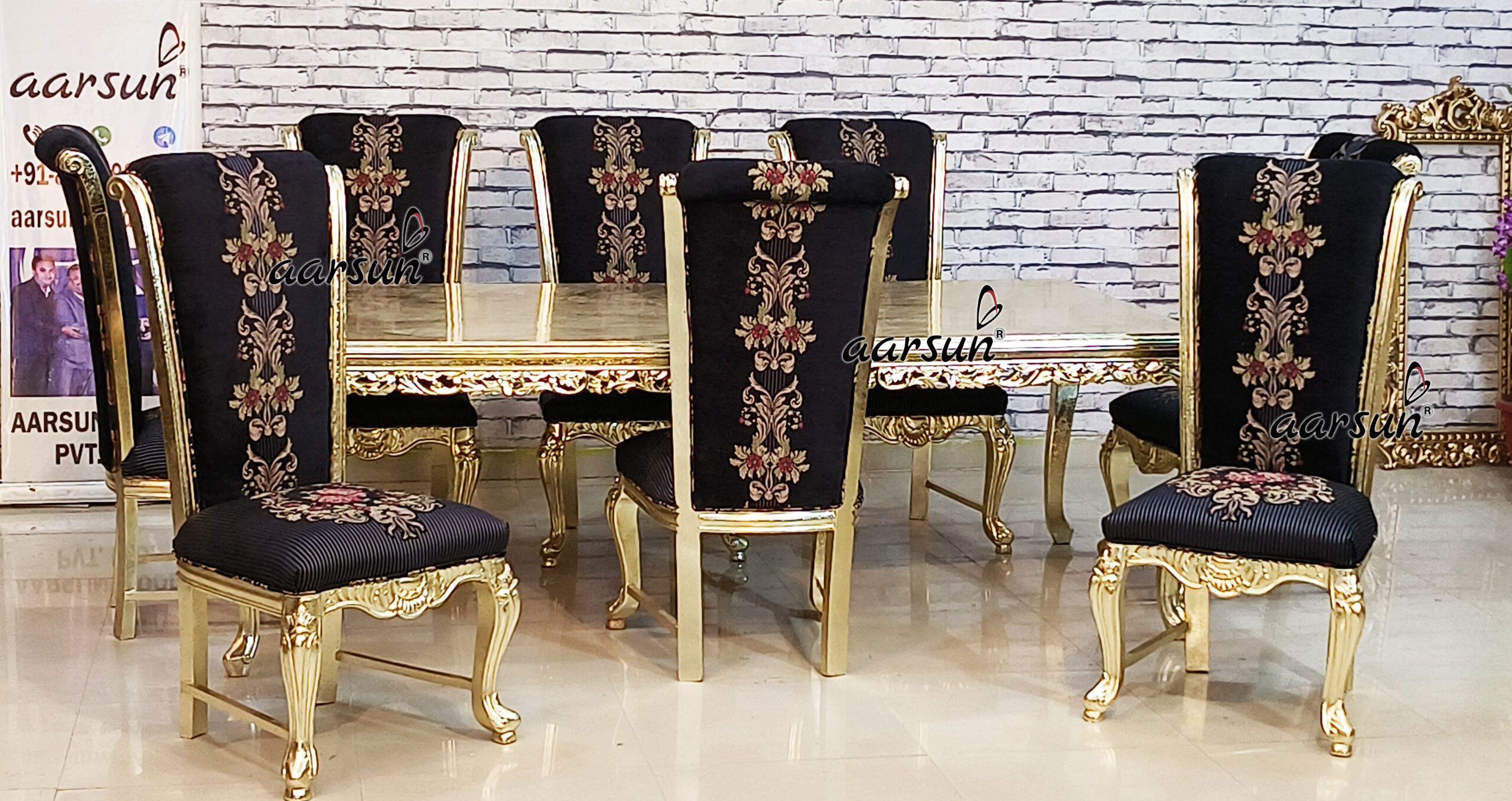 French Style Dining Set, Dining Table & Chairs with Video