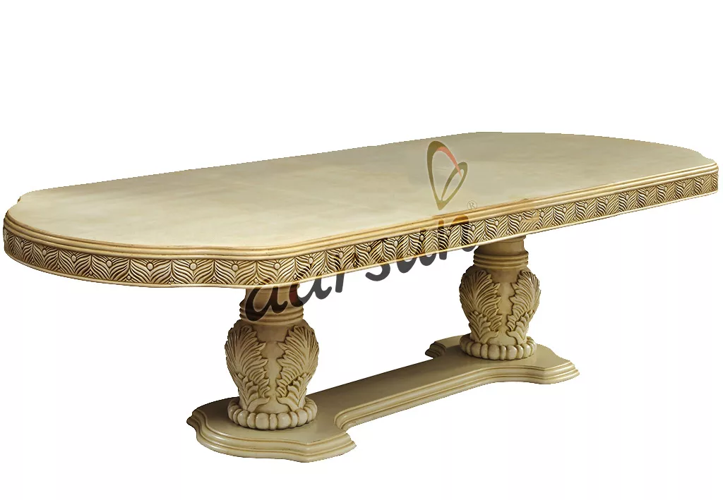 Handmade Wooden Dining Table view 4