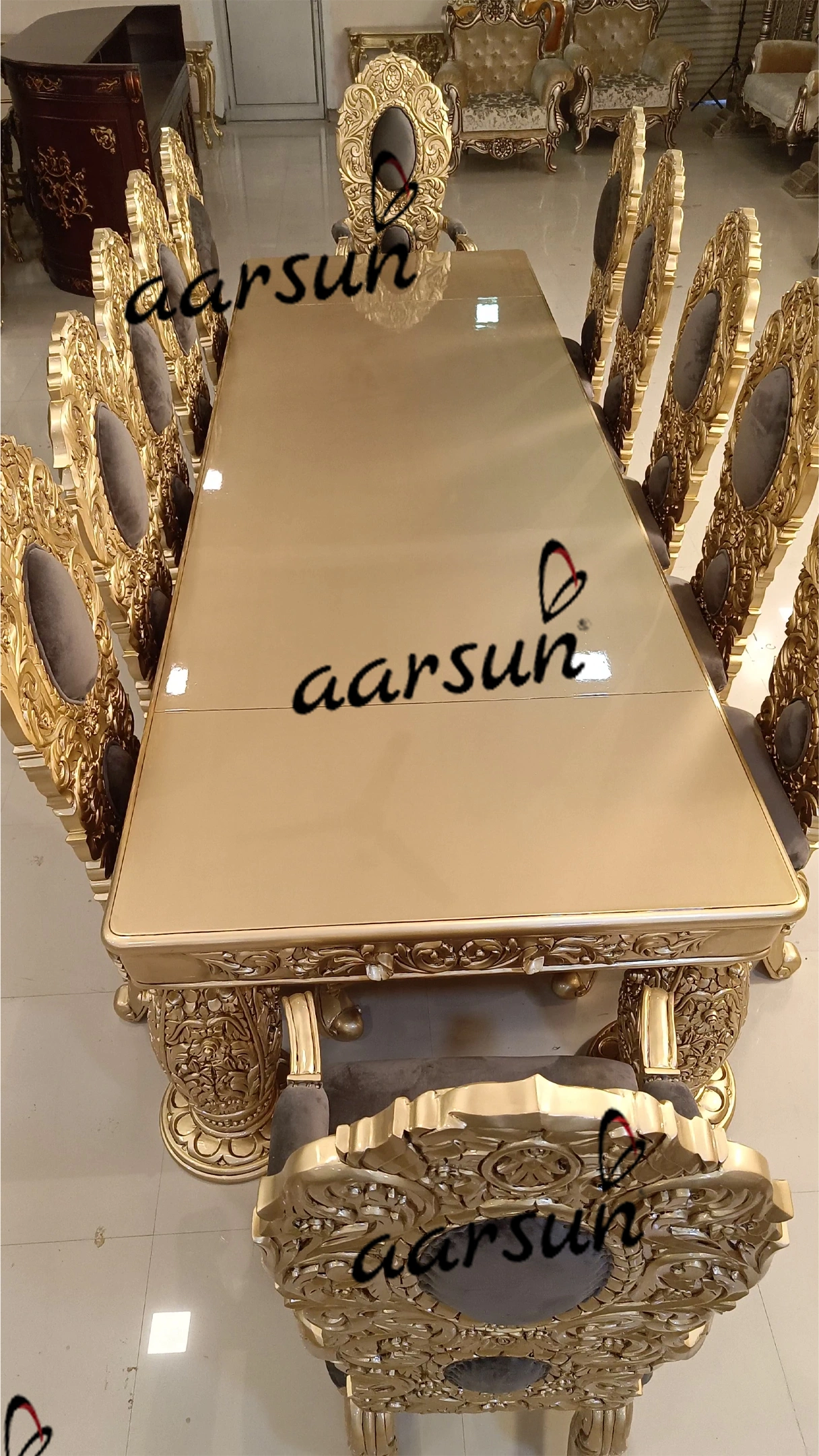 Luxurious 12 Seater Dining Set view 6