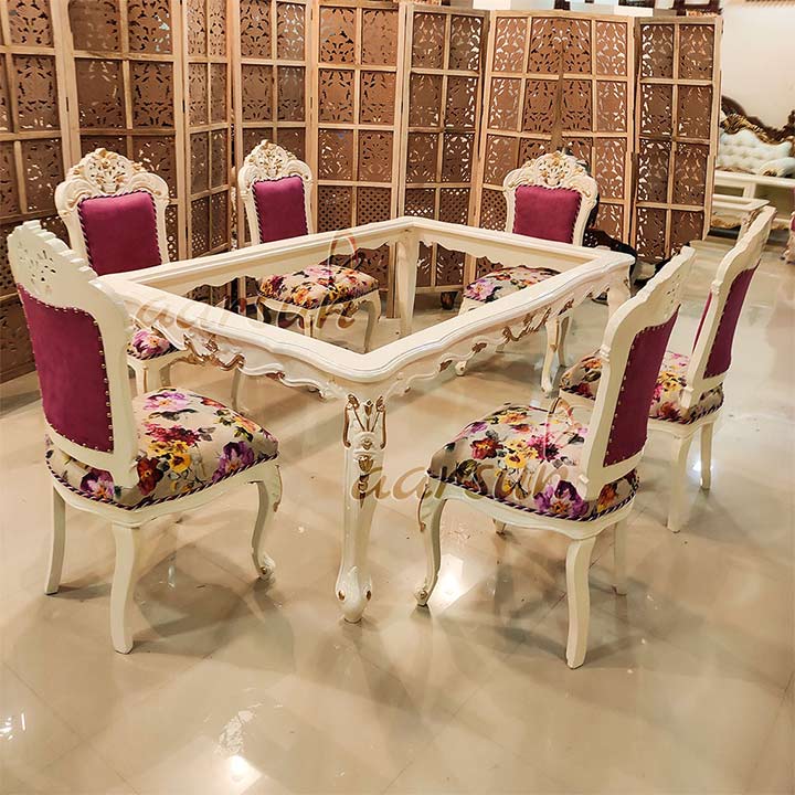 Luxurious 6 Seater Dining Set view 5