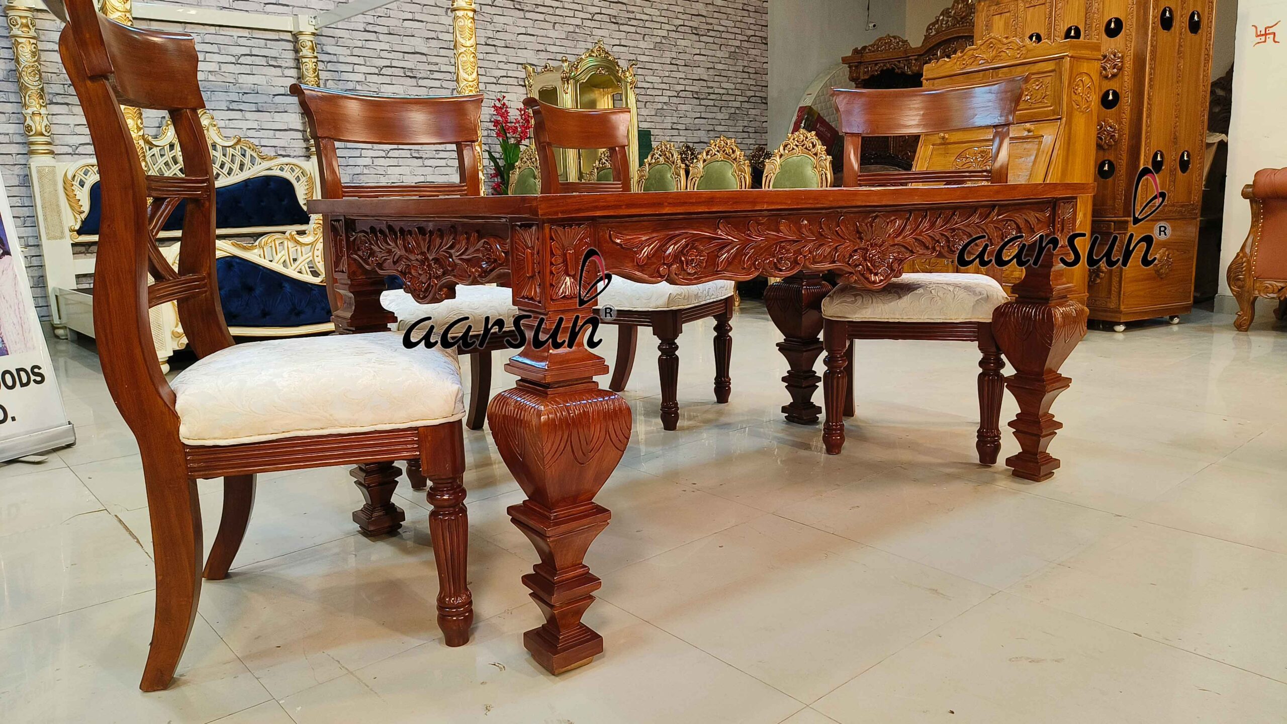 Mid-Century 6 Seater Dining Set view 5