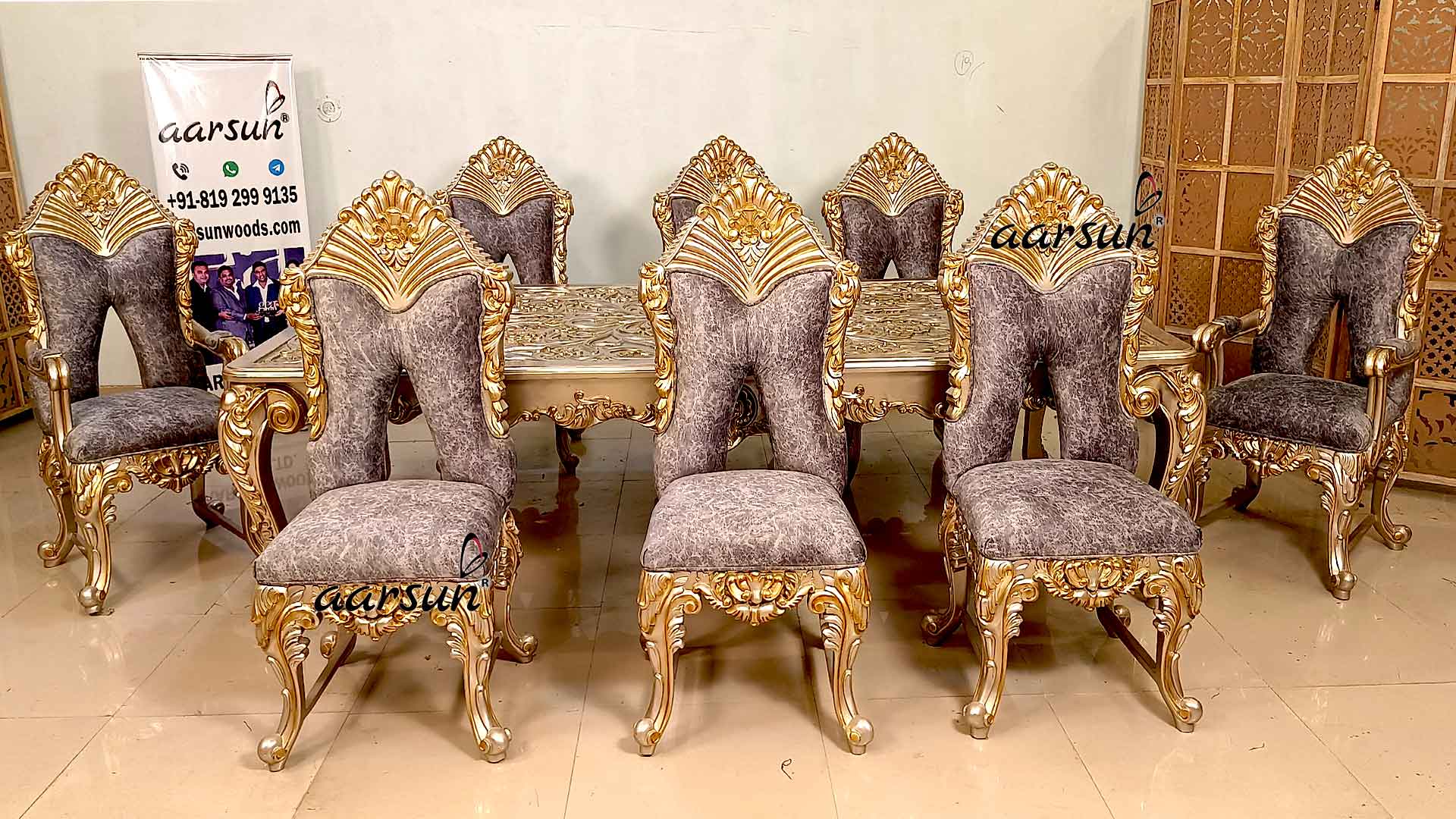 Royal Champagne Dining Set
