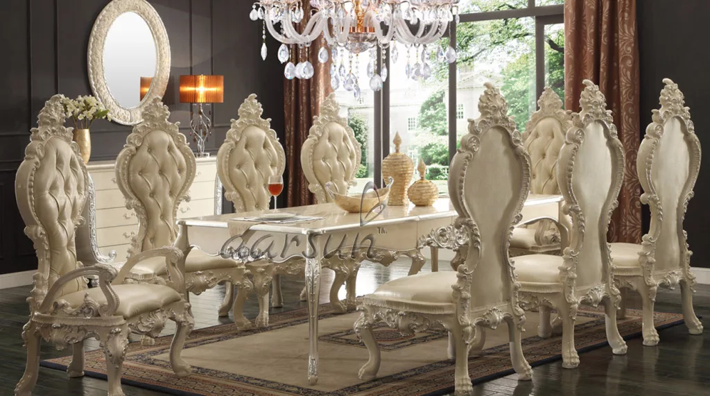 Royal Handmade Wooden Dining Set