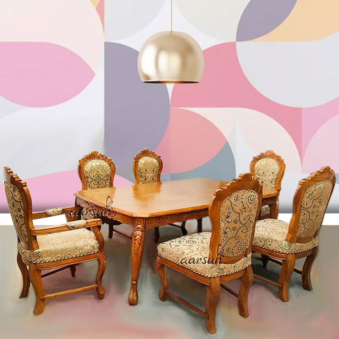 Wooden Dining Set Classic Design