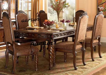 Wooden Dining Set For Six